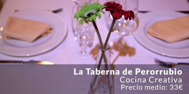 Restaurante Taberna de Perorrubio Segovia